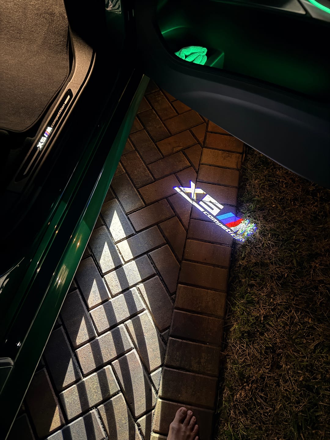 Customer photo review of BMW X SERIES DOOR LIGHTS