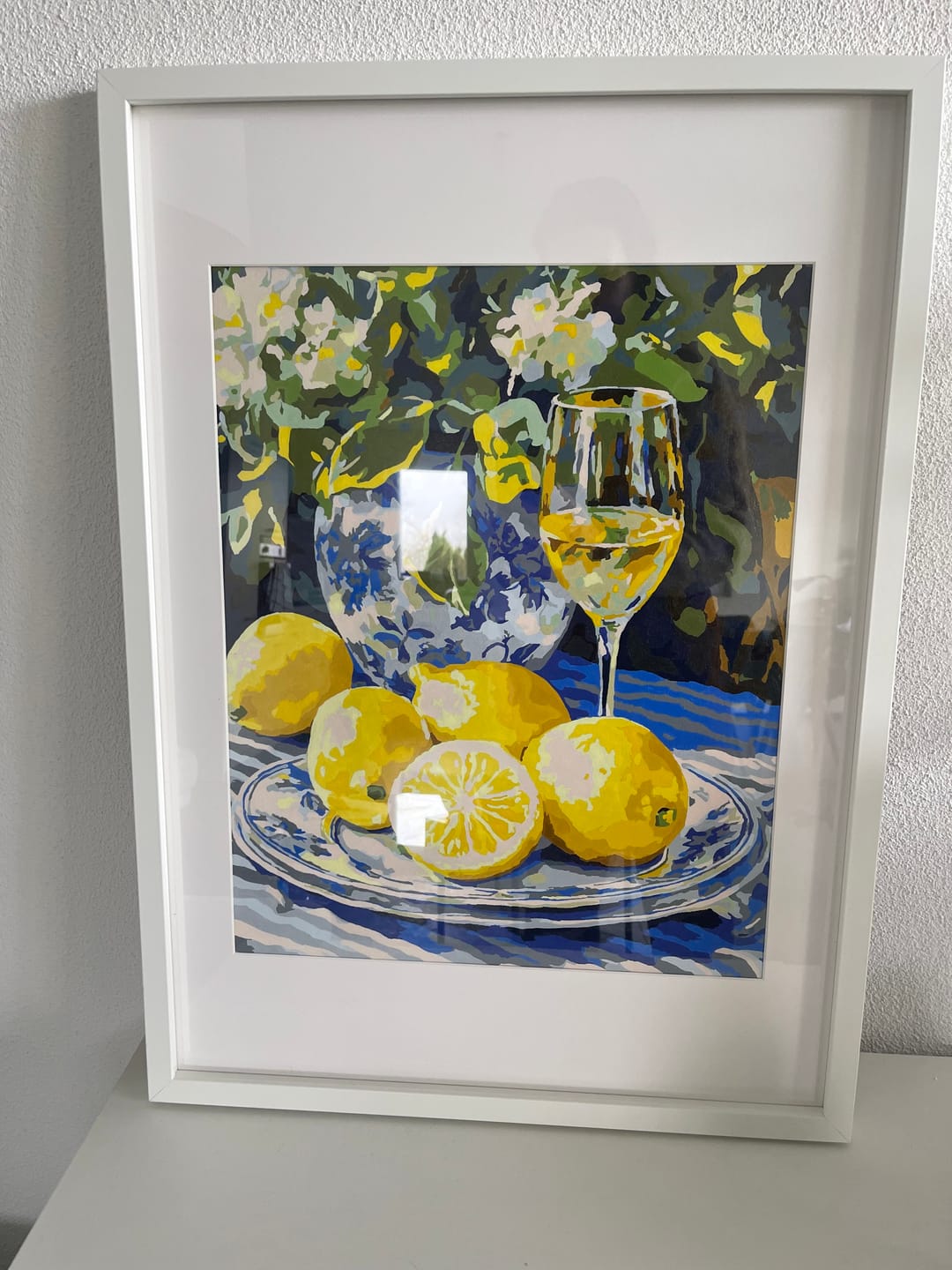 Customer photo review of Malen nach Zahlen - Zitrone und Wein