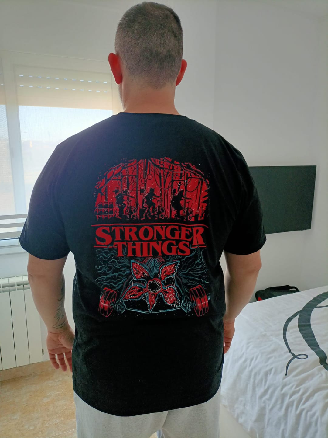 Customer photo review of STRONGER THINGS - UNISEX