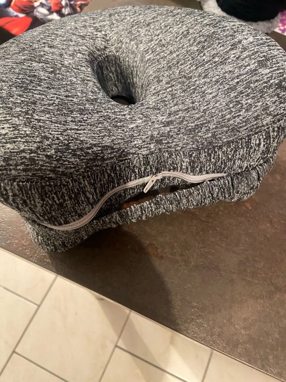 Customer photo review of OrthoFlex™ - Coussin de genoux orthopédique