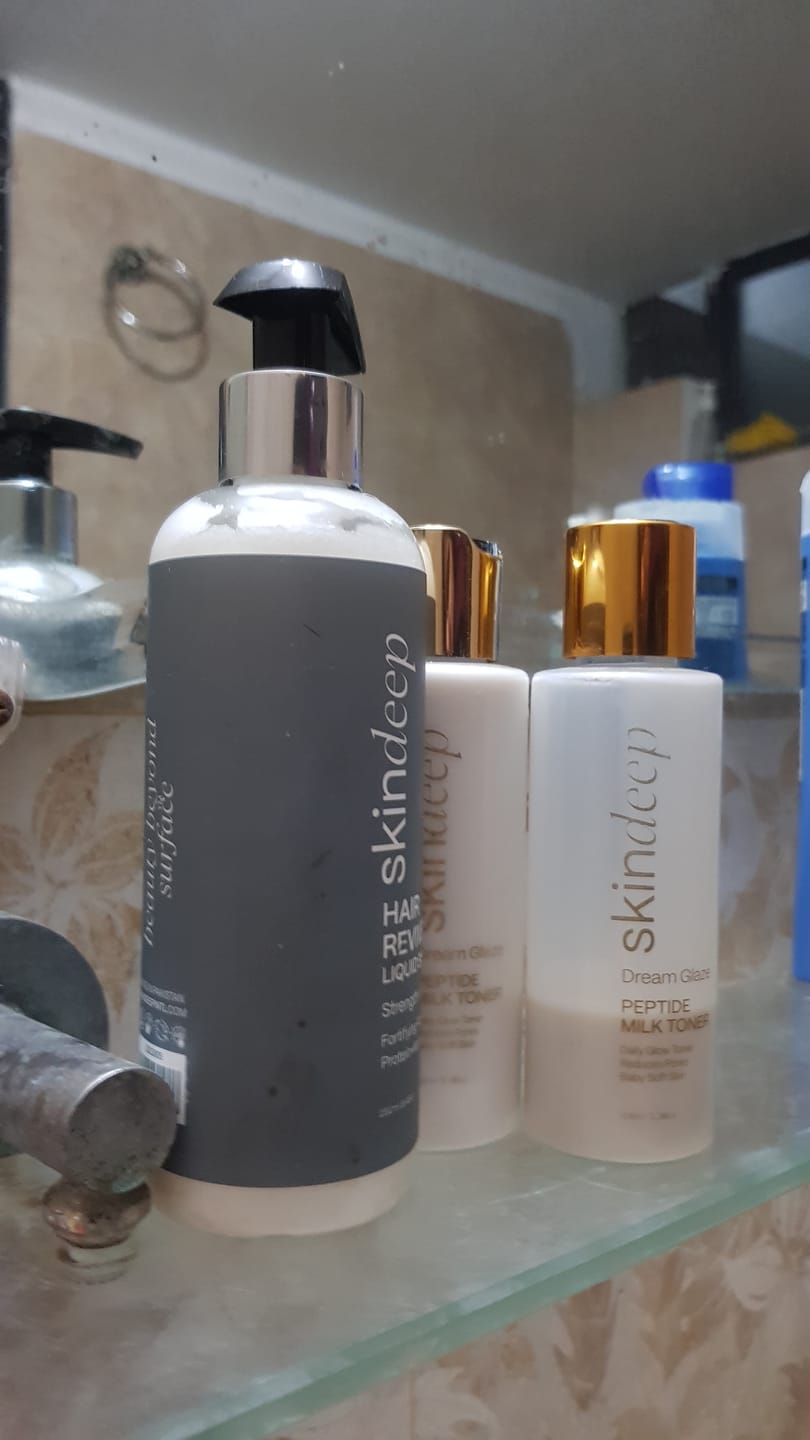Customer photo review of HAIR REVIVER - Rice Protein Liquid Shampoo