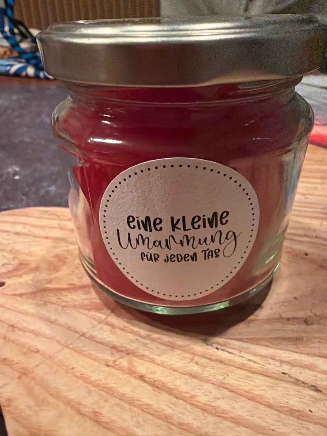 Customer photo review of Eine kleine Umarmung · Aufkleber