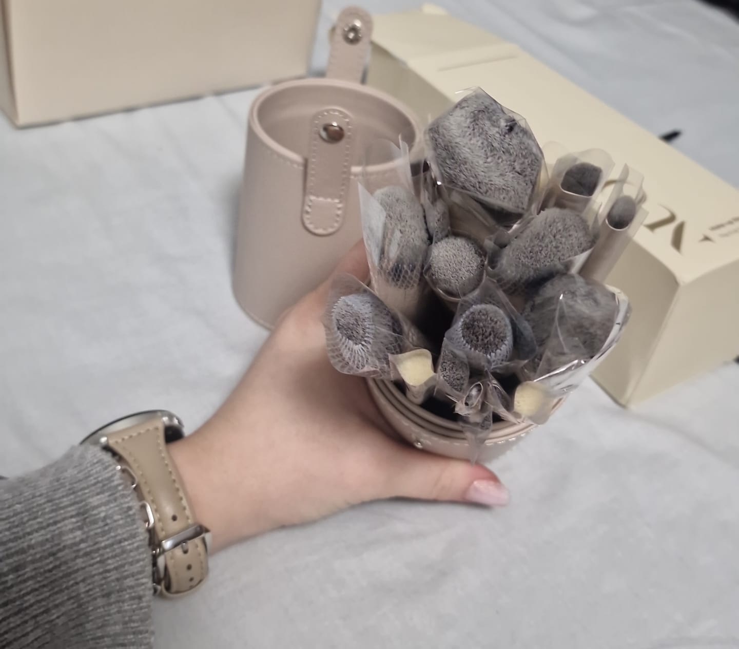 Customer photo review of Set de Pensule pentru Machiaj - Colectia Completa