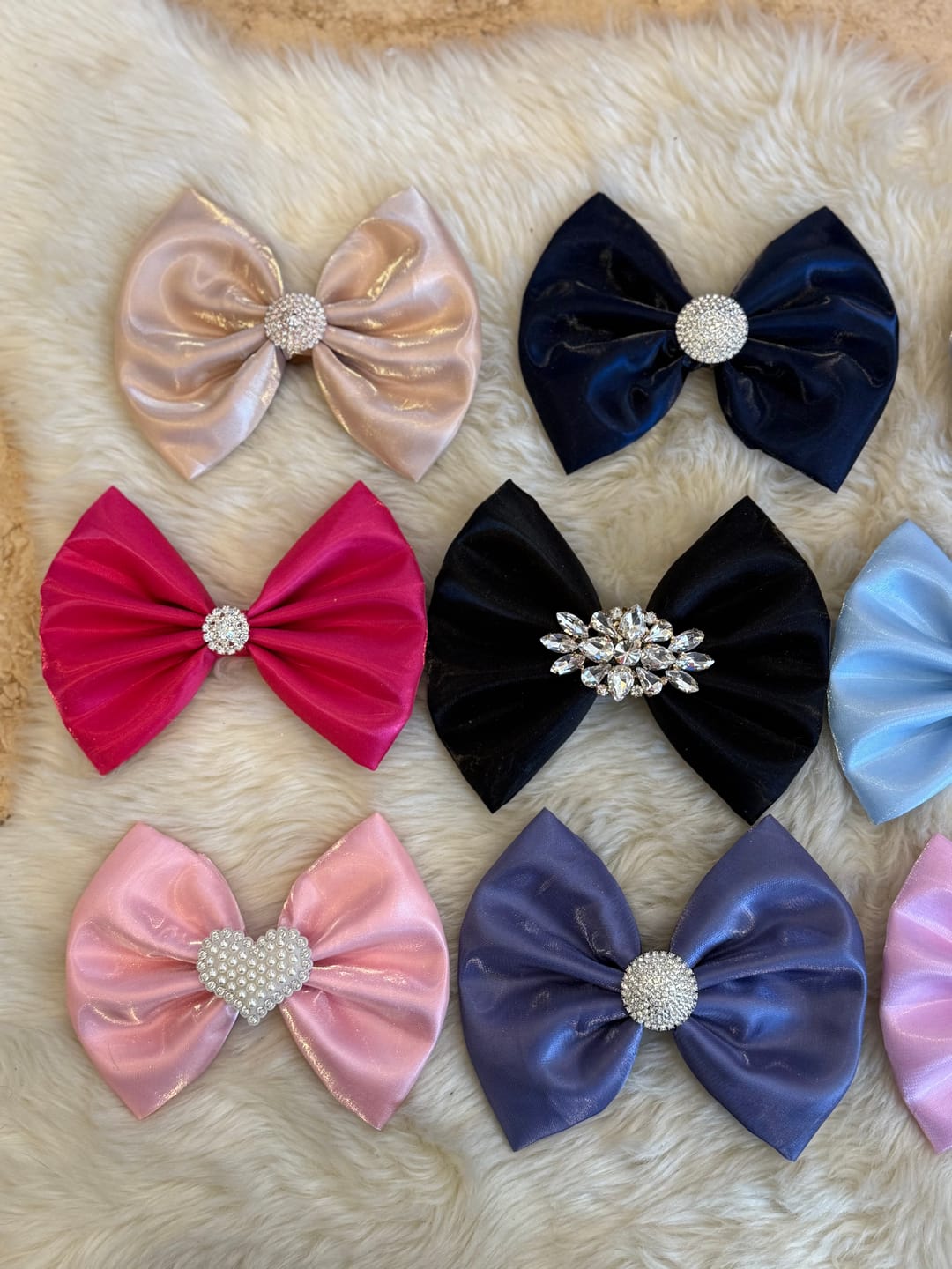 Customer photo review of Liquid Bridal Satin