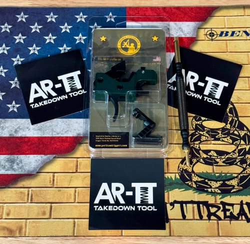 Customer photo review of Partisan Forced-Reset Drop-In Cassette Trigger FRT – AR-15 Platform (USA-Made)