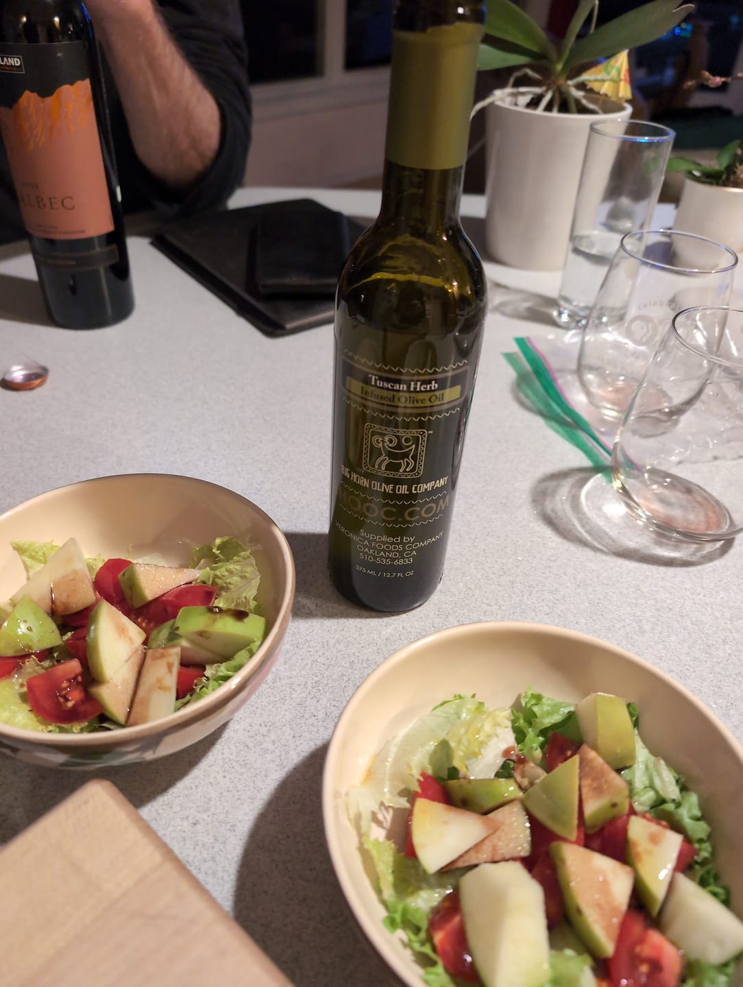 Customer photo review of Tuscan Herb Olive Oil