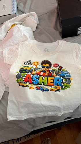 Customer photo review of DTF Transfers Gangsheet Builder