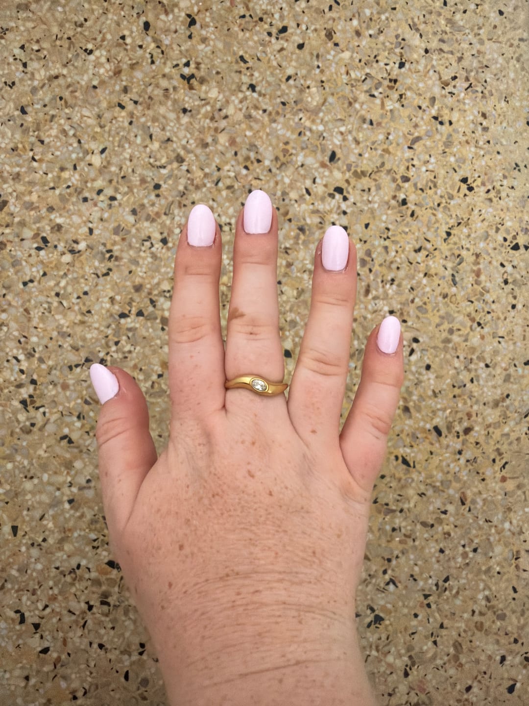 Customer photo review of The Celeste Ring