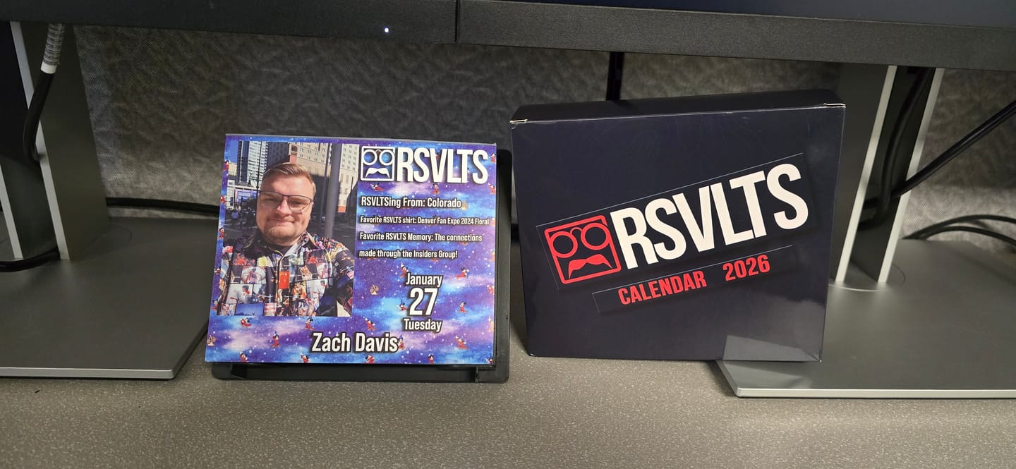 Customer photo review of RSVLTS 2026 Calendar