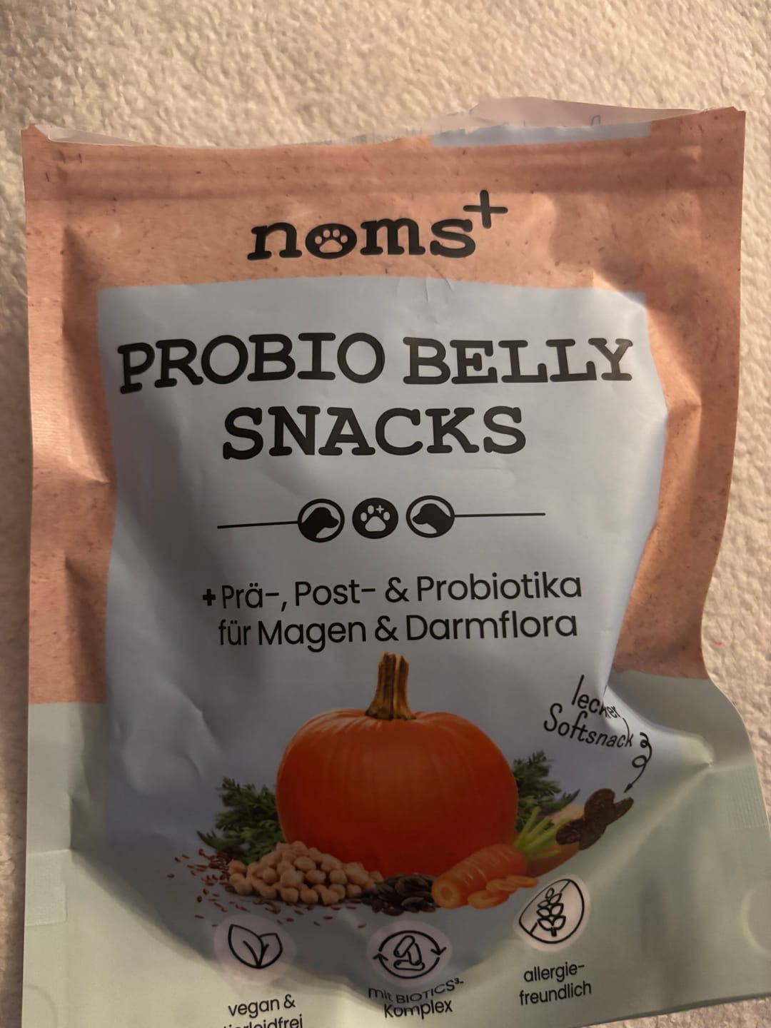 Customer photo review of Probio Belly Snacks für Hunde mit BIOTICS³-Komplex: Präbiotika, Probiotika & Postbiotika