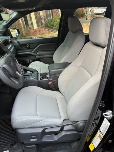 Customer photo review of Premium Custom-Fit Seat Covers