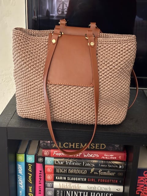 Customer photo review of CrochetPark™ Crochet Urban classic Tote Kit
