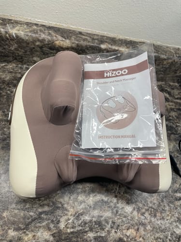 Customer photo review of HiZoo - Pillow Neck & Shoulder Massager