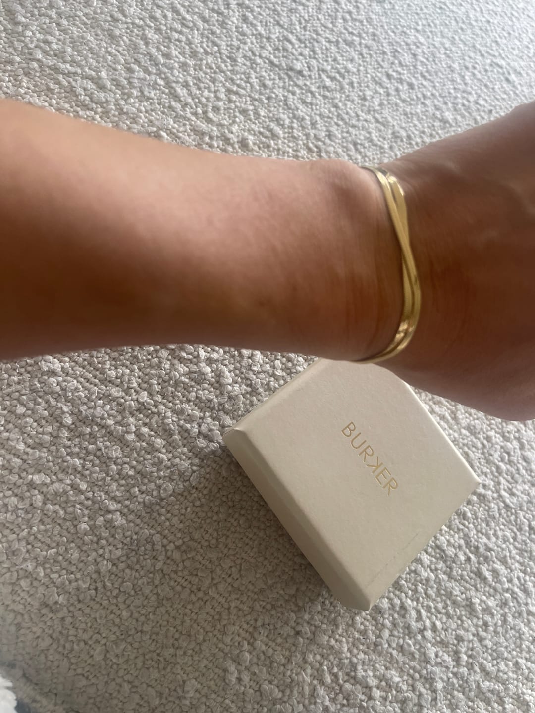 Customer photo review of Lily Double Bracelet