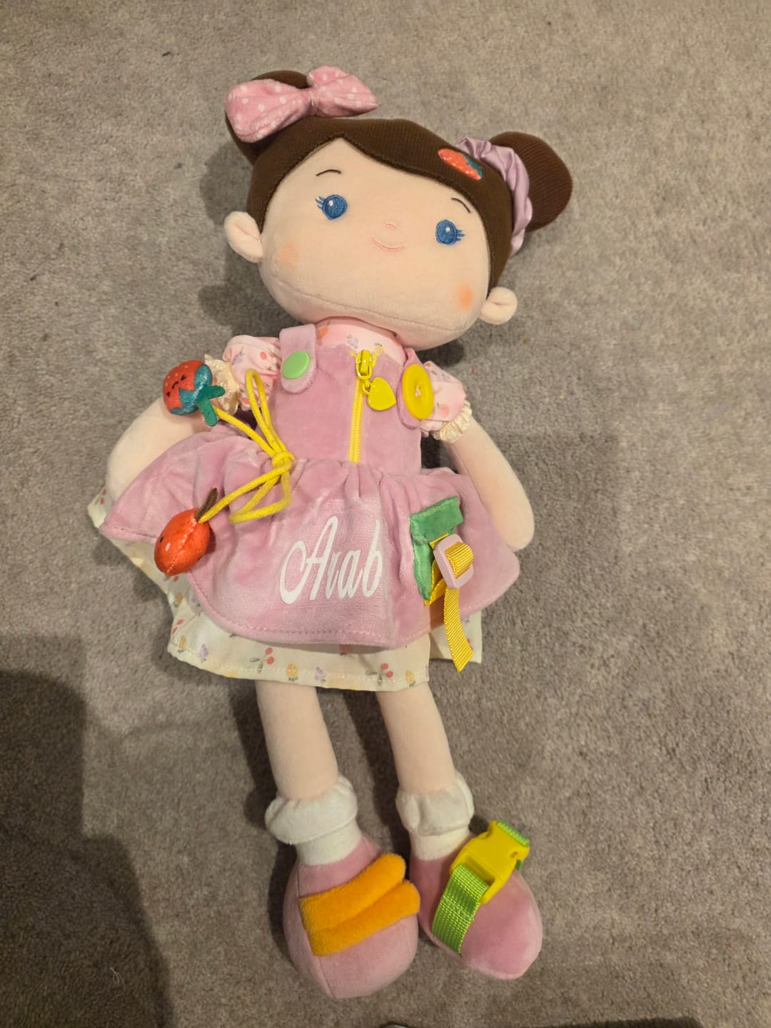 Customer photo review of Personalized Jucy Girl Joosee - Montessori Doll