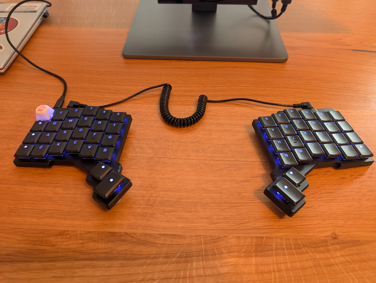 Customer photo review of Choc V1 switch to MX keycap converter (Pack of 10)