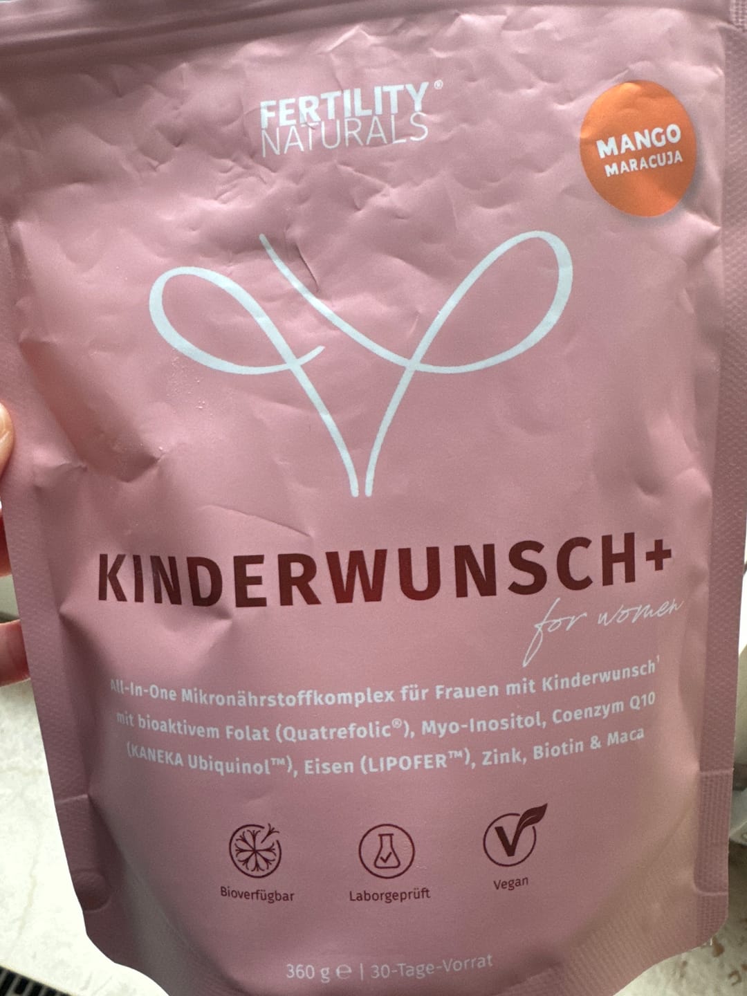 Customer photo review of Kinderwunsch+