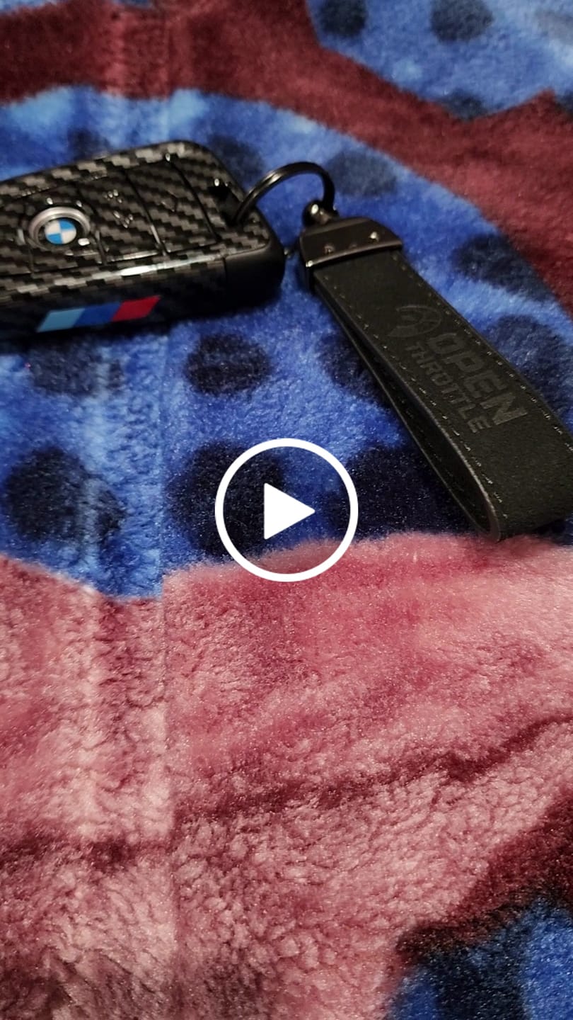 Customer video review of BMW M PERFORMANCE KEY COVER CASE