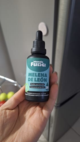 Customer photo review of Gotas de Melena de León - Ultra concentrado 50ML