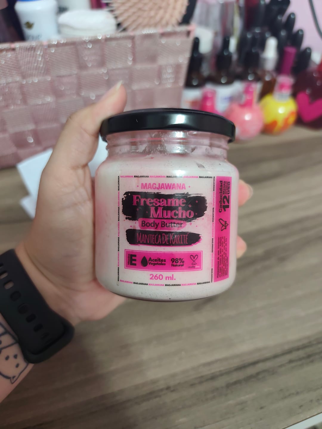 Customer photo review of Body Butter Fresame Mucho