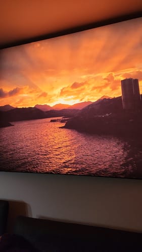 Customer photo review of Canvalight® Leuchtbild | Eigenes Motiv | Querformat