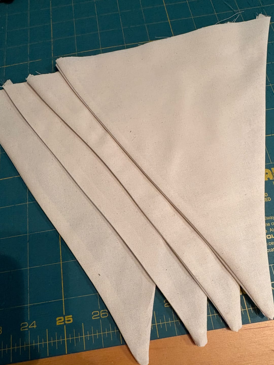 Customer photo review of Plain Craft Cotton Fabric