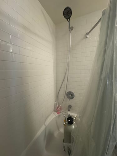 Customer photo review of Multi-Function Pressurized Handheld Shower Set