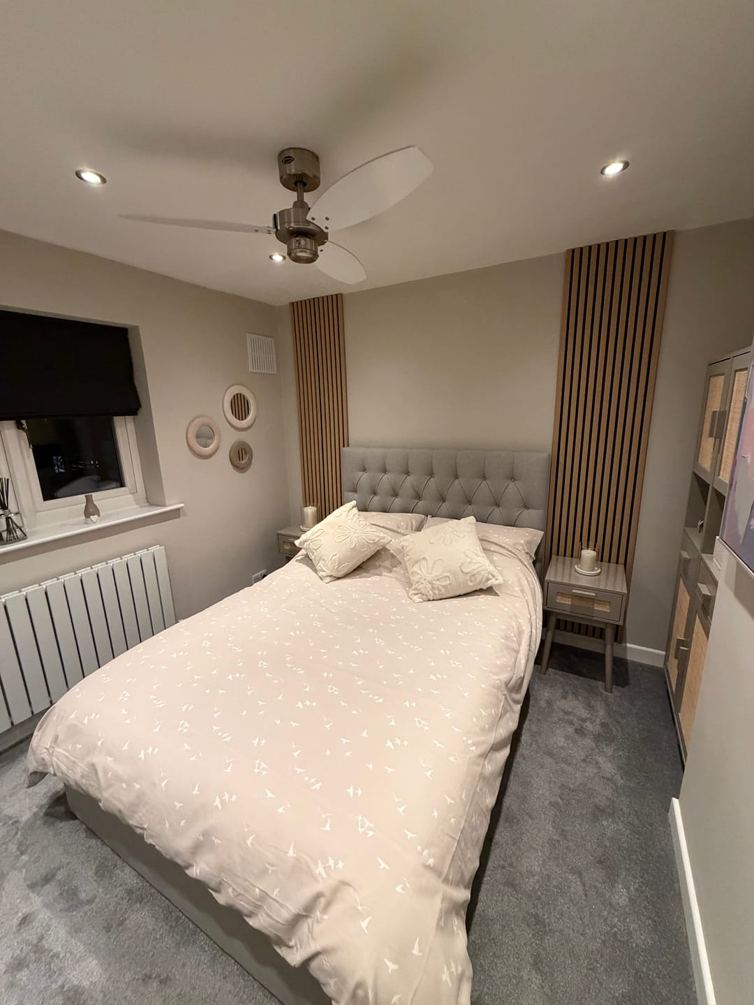 Customer photo review of Wooden Wall Panel | Natural Oak | Premium 3-sided Wood Veneer