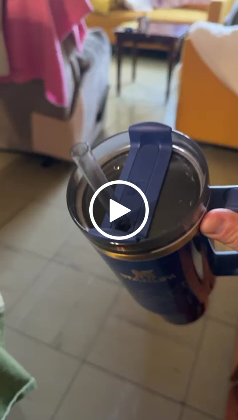 Customer video review of Stanley Quencher Deco Collection H2.0 FlowState™ Tumbler | 1.1L