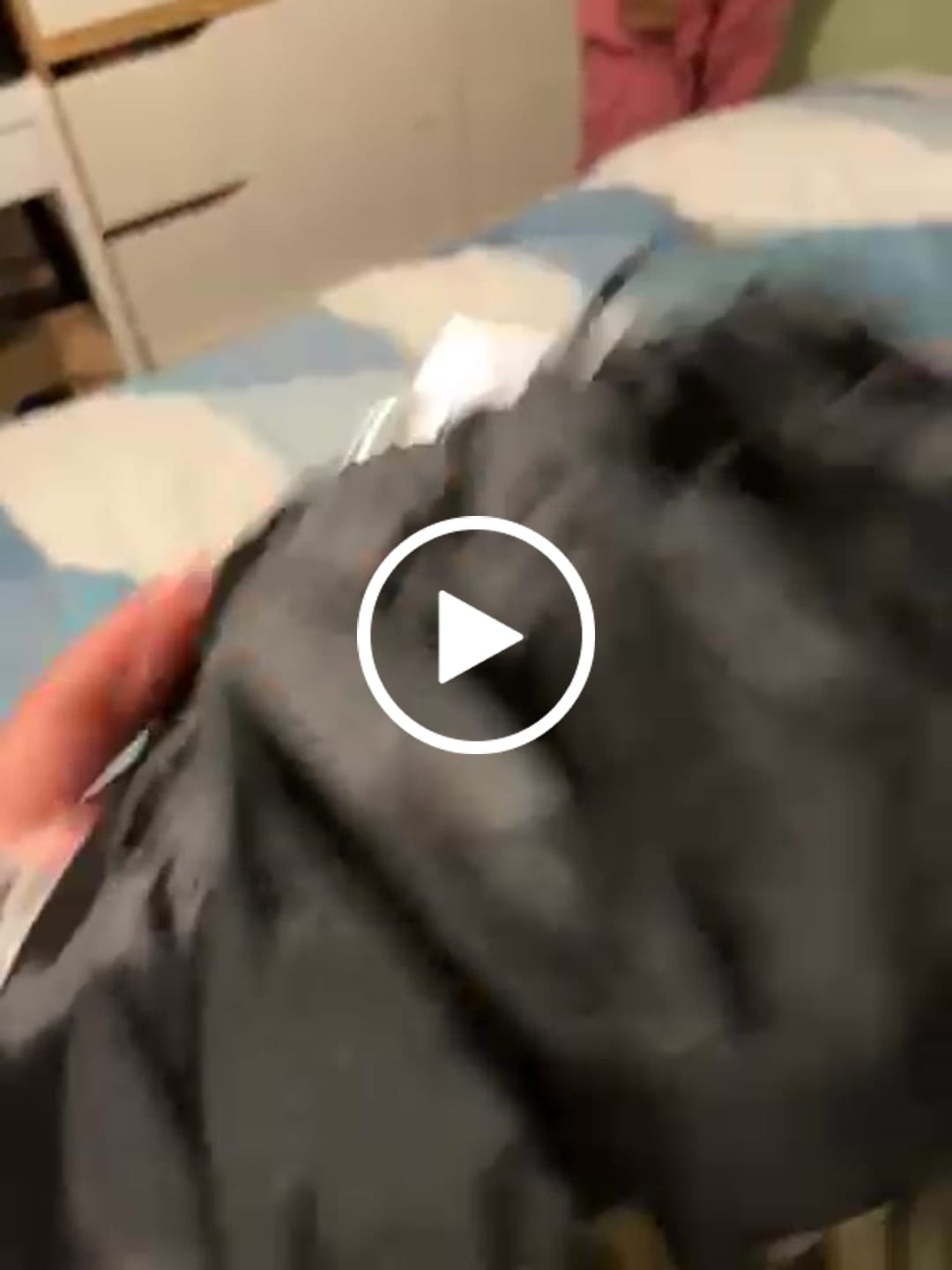 Customer video review of Pantyhose Bonnet for Sleeping