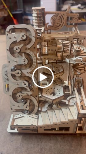 Customer video review of Electric Stellar Stairway 3D Wooden Puzzle