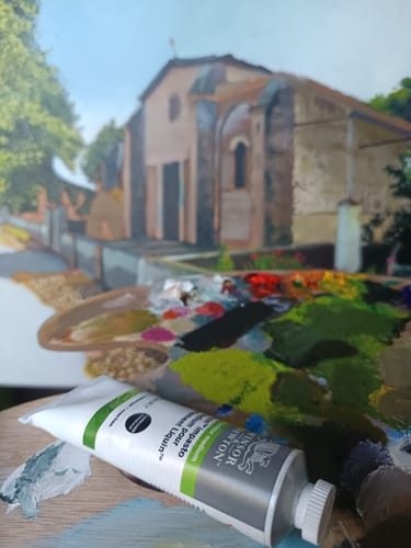 Customer photo review of Winsor & Newton Oil Colour - Liquin Impasto Tubo