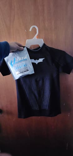 Customer photo review of BATMAN COMPRESSION TEES #4259