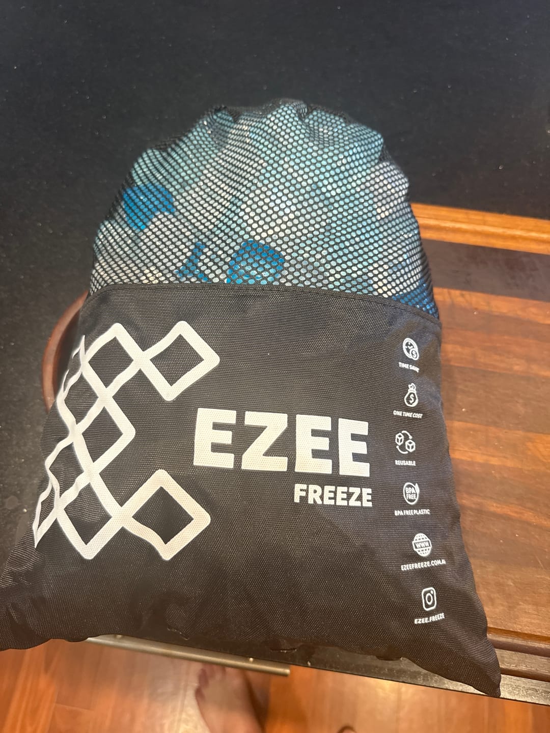 Customer photo review of Mega Freeze Blue - 5kg Bag