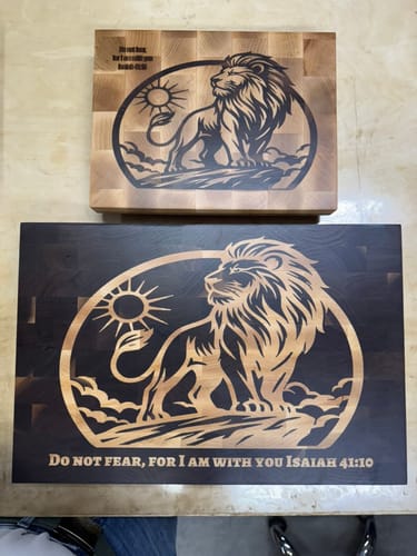 Customer photo review of Custom Inlay Builder