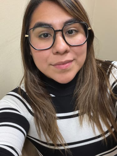 Customer photo review of Zelda Eyeglasses