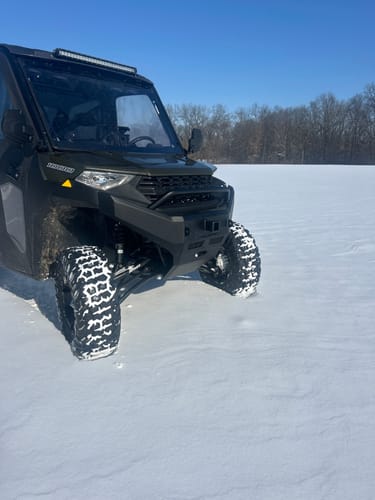 Customer photo review of SteelCraft UTV Elevation Bullnose Front Bumper | Fits 2018-2024 Polaris Ranger 1000 XP1000