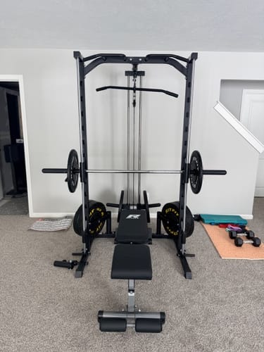 Customer photo review of RitFit PSR05 2.0 Smith Machine Home Gym Package