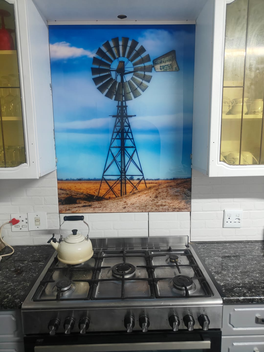 Customer photo review of Windpomp | Splash-back | Perspex Only