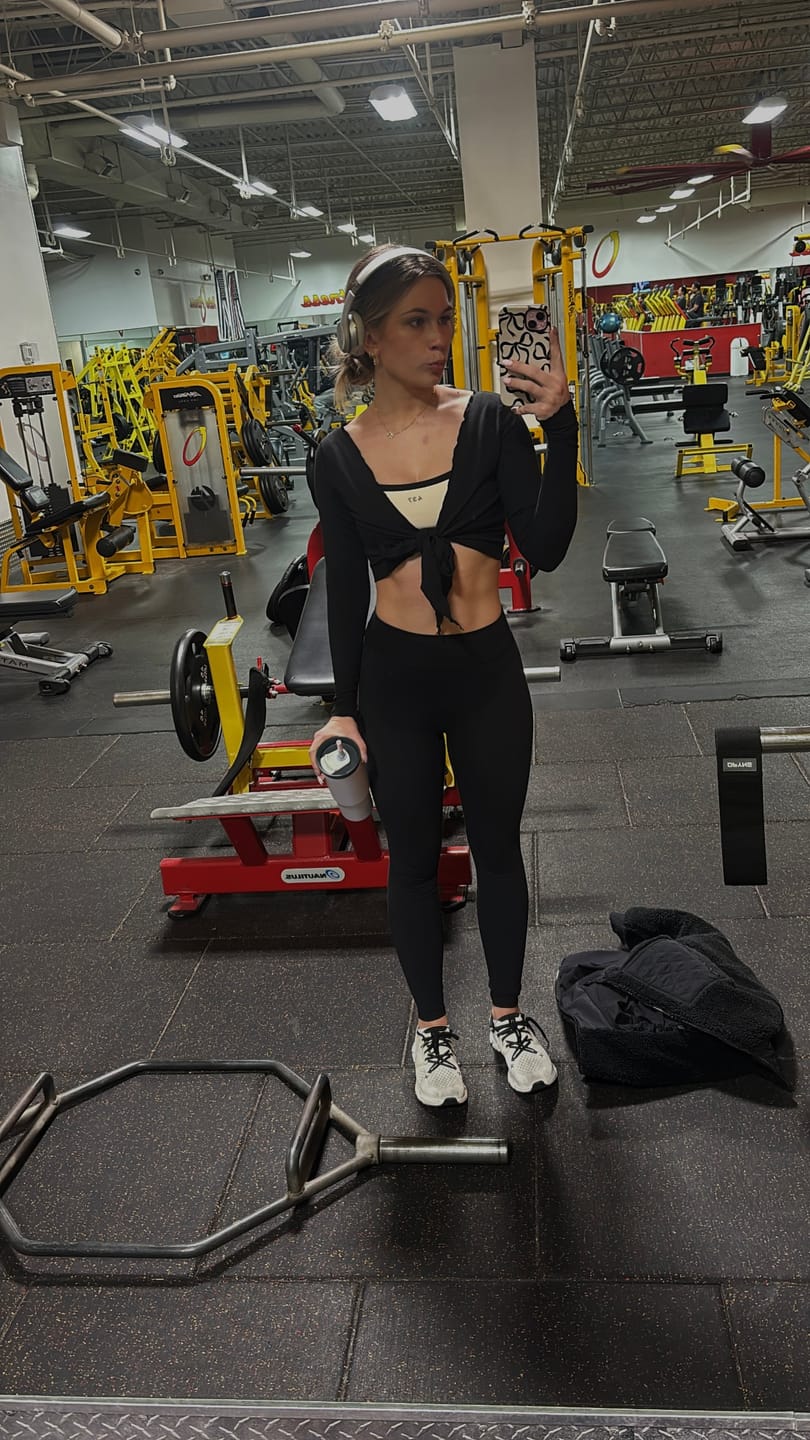Customer photo review of The Wrap Top / Black