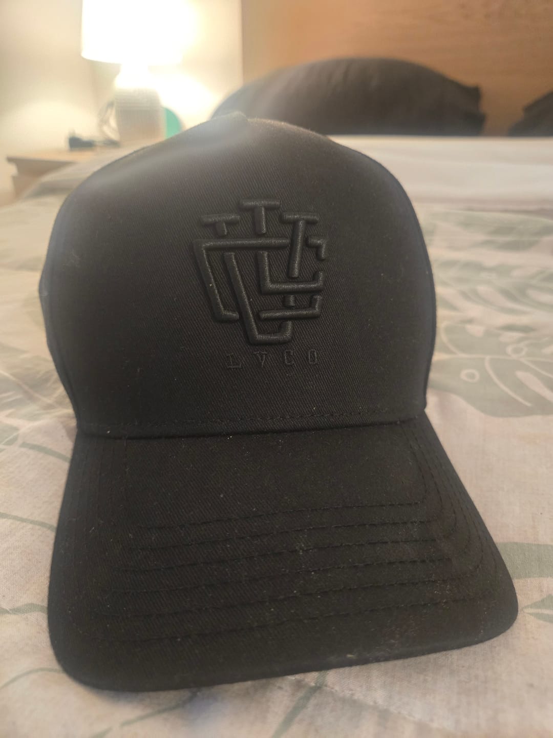 Customer photo review of ULTRA FIT Blk Blk A-Frame Snapback