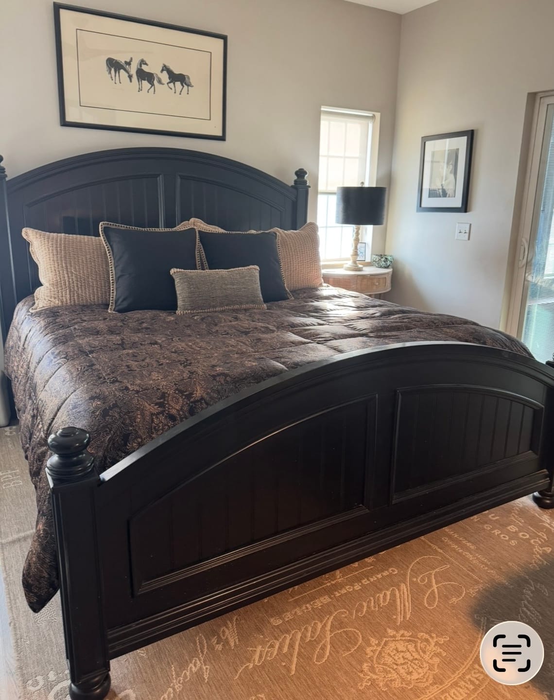 Customer photo review of Deluxe Silk Goose Down Comforter