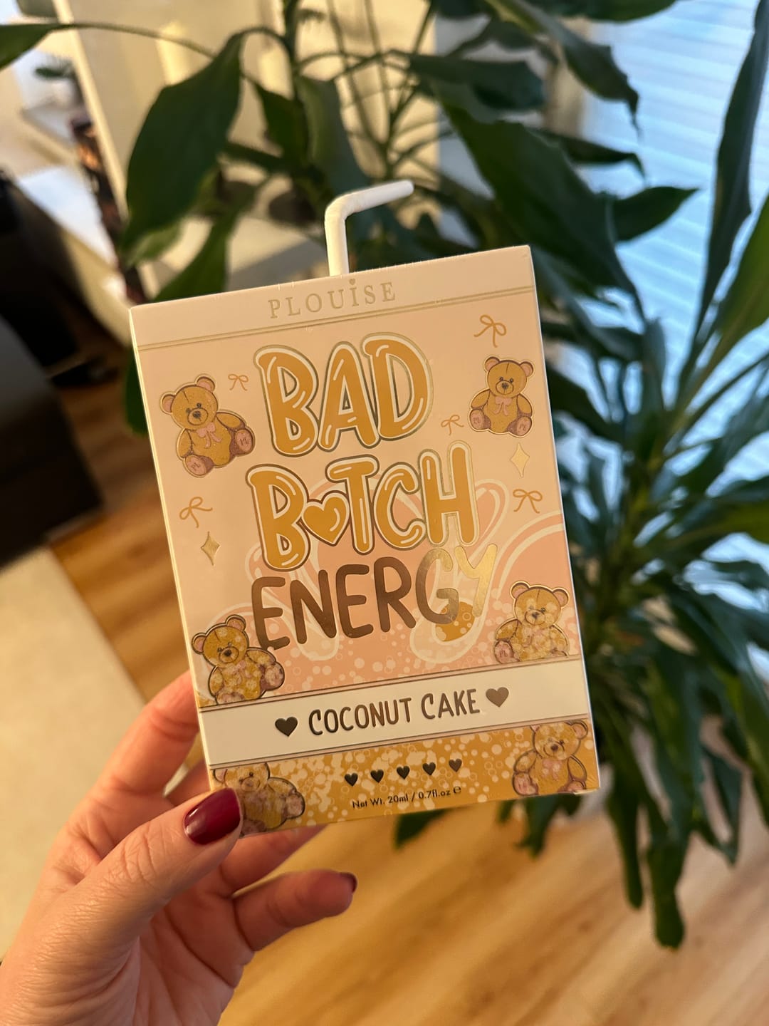 Customer photo review of Glitter Bad Bitch Energy Lip Duo - Coconut Cake