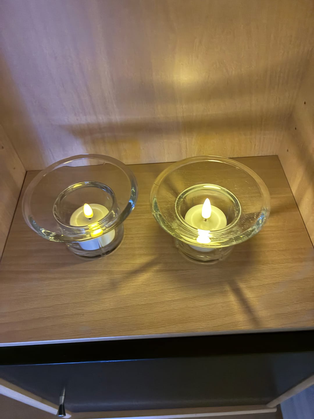 Customer photo review of LED Fyrfadslys 2 stk. Hvid