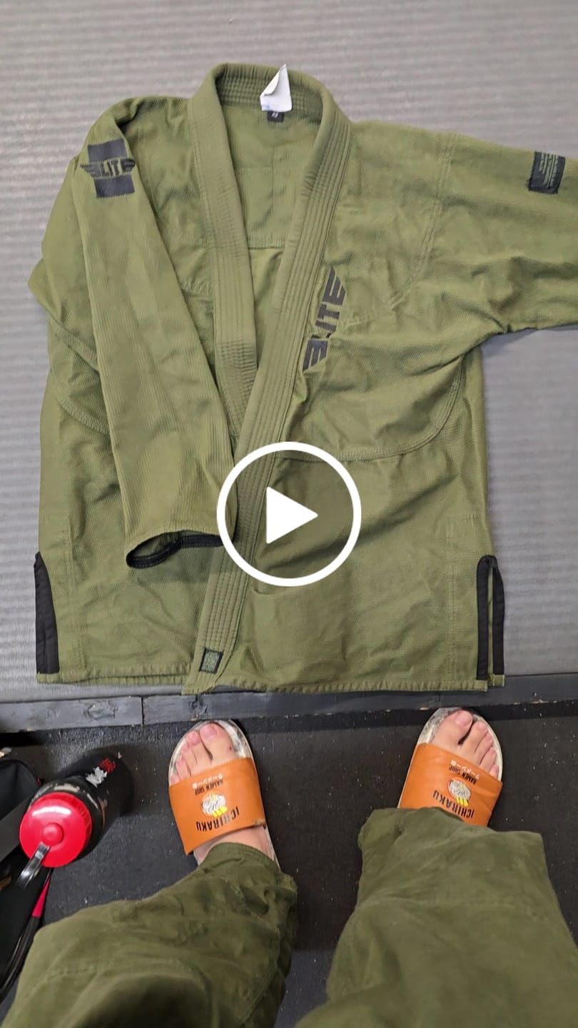 Customer video review of Core Military Green Brazilian Jiu Jitsu Mens BJJ Gi