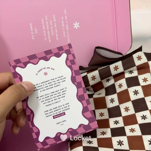 Customer photo review of Monogram Square (Tiramisu)