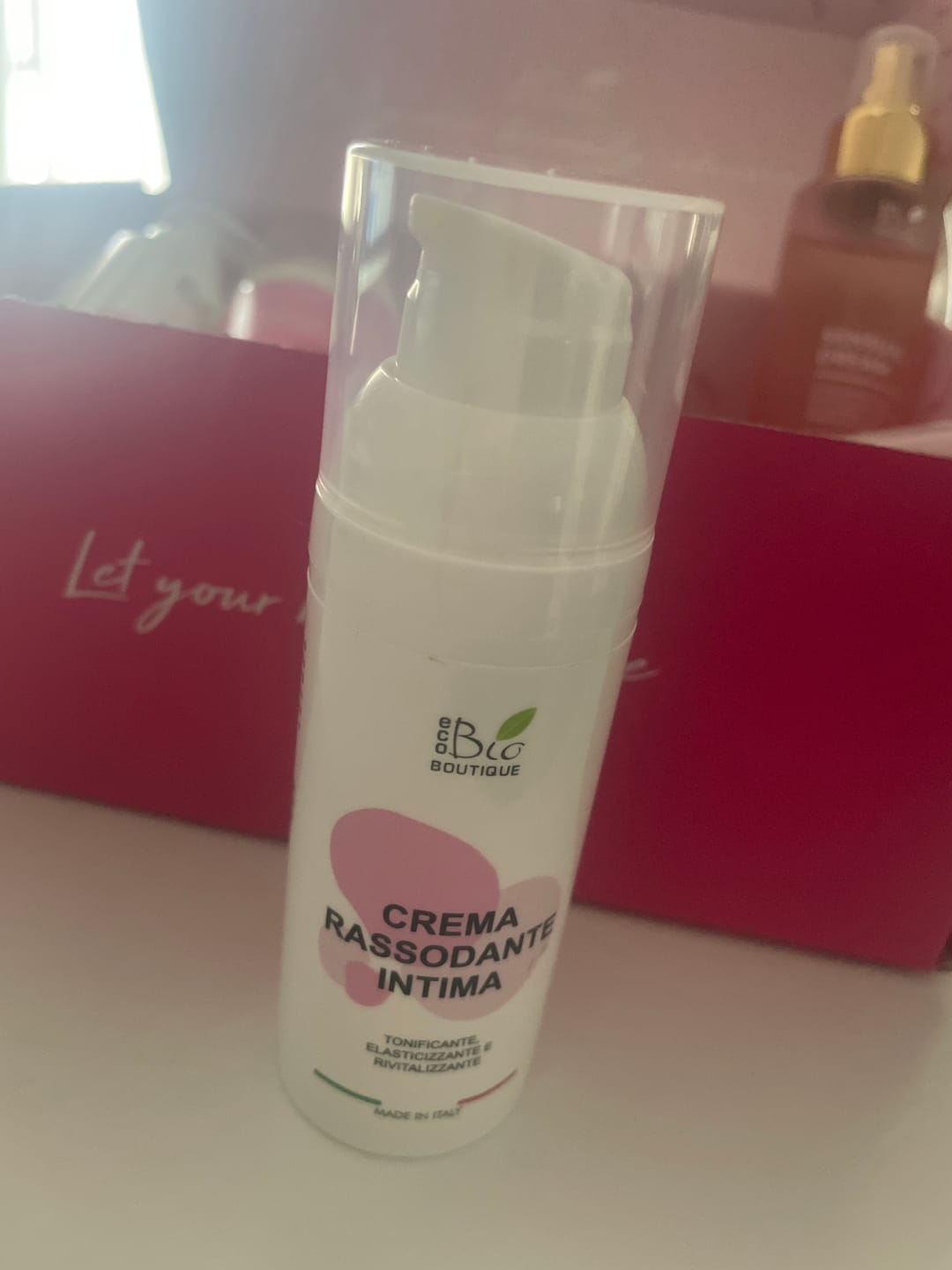 Customer photo review of Crema Rassodante Intima