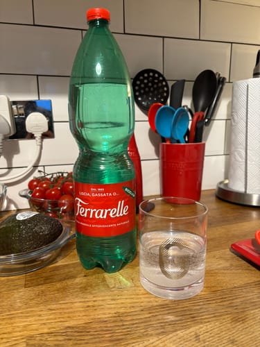 Customer photo review of Ferrarelle - Sparkling Mineral Water