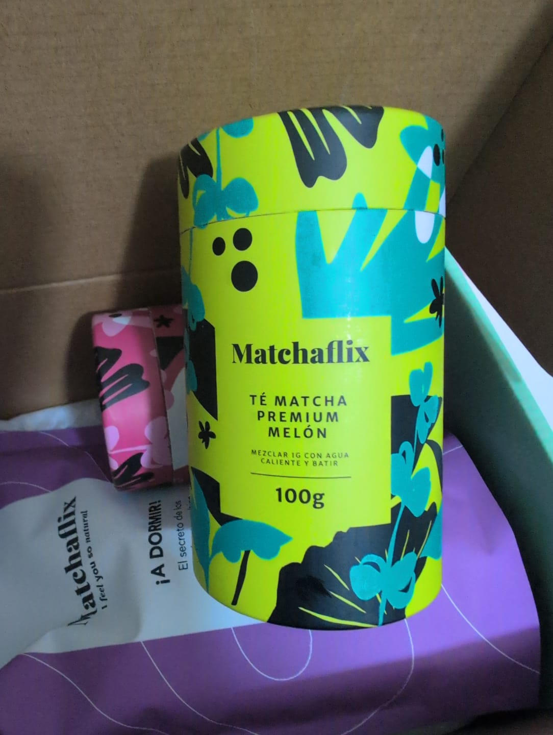 Customer photo review of Té Matcha Premium Melón