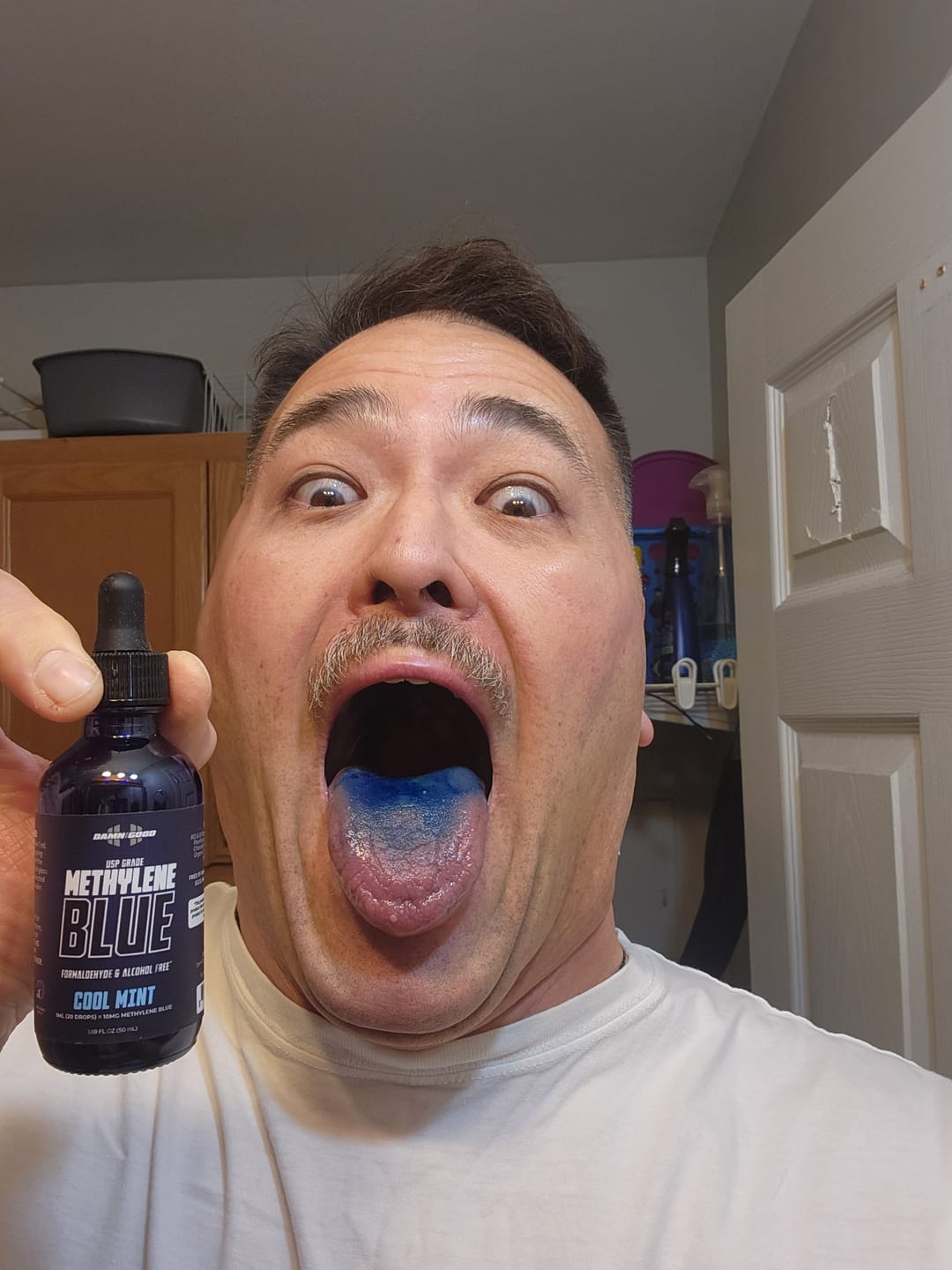 Customer photo review of Damn Good™ Methylene Blue – USP Grade Solution (Cool Mint)